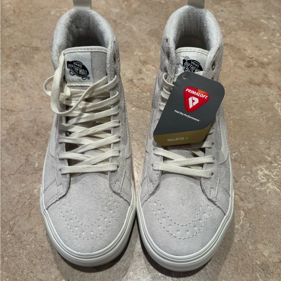 Vans ultra range EXO MTE-T lined high top. Marshmallow grey.NWT. Women’s 9.5 - Picture 2 of 6